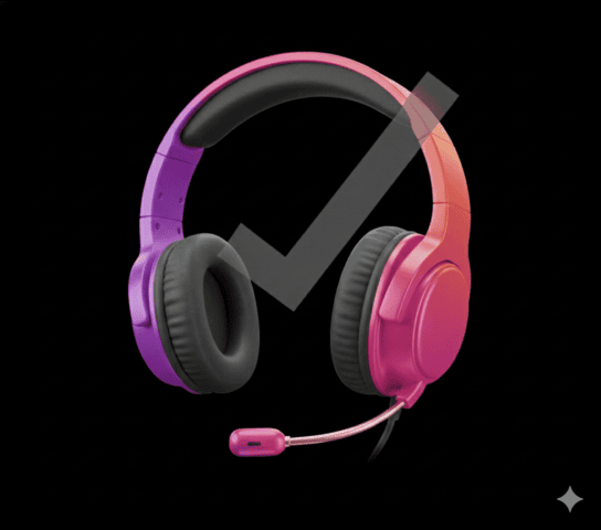 Gaming headset with microphone for Johnny24 customer support and live chat assistance